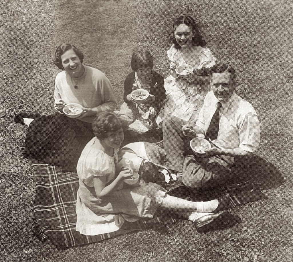 George with family and Jackie