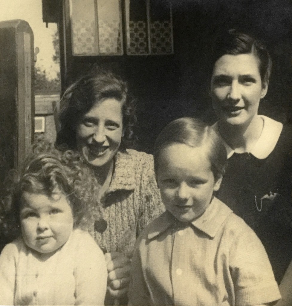 Jean and Mary with Vicky and Robert John